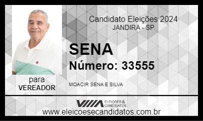 Candidato SENA 2024 - JANDIRA - Eleições