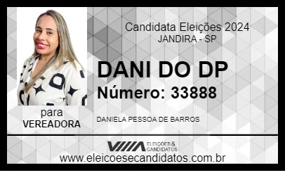 Candidato DANI PESSOA 2024 - JANDIRA - Eleições