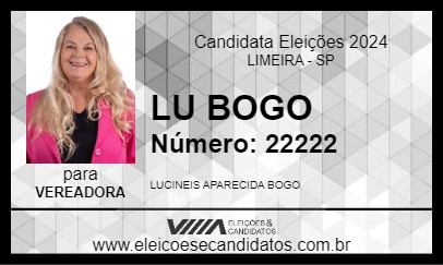 Candidato LU BOGO 2024 - LIMEIRA - Eleições