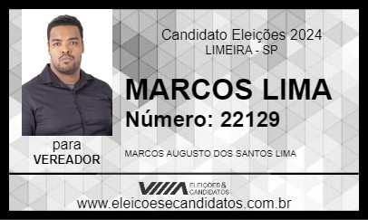 Candidato MARCOS LIMA 2024 - LIMEIRA - Eleições