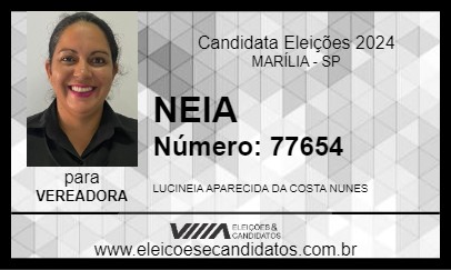 Candidato NEIA 2024 - MARÍLIA - Eleições