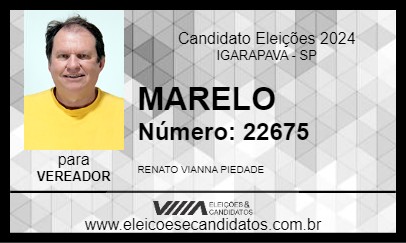 Candidato MARELO 2024 - IGARAPAVA - Eleições