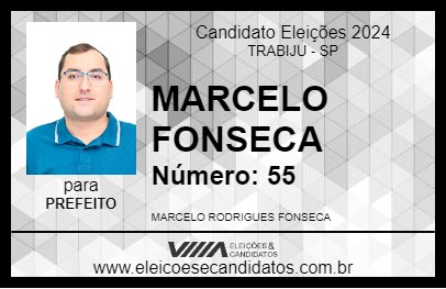 Candidato MARCELO FONSECA 2024 - TRABIJU - Eleições