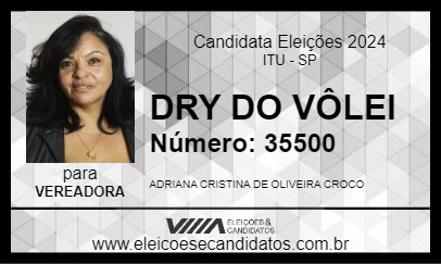 Candidato DRY DO VÔLEI 2024 - ITU - Eleições