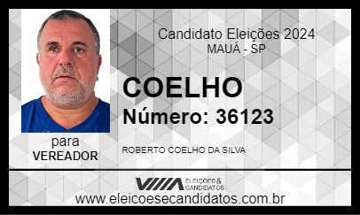 Candidato COELHO 2024 - MAUÁ - Eleições