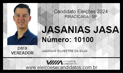 Candidato JASANIAS JASA 2024 - PIRACICABA - Eleições