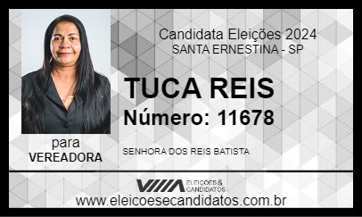 Candidato TUCA REIS 2024 - SANTA ERNESTINA - Eleições