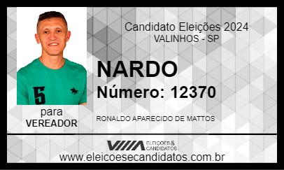 Candidato NARDO 2024 - VALINHOS - Eleições