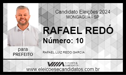 Candidato RAFAEL REDÓ 2024 - MONGAGUÁ - Eleições