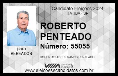 Candidato ROBERTO PENTEADO 2024 - ITATIBA - Eleições