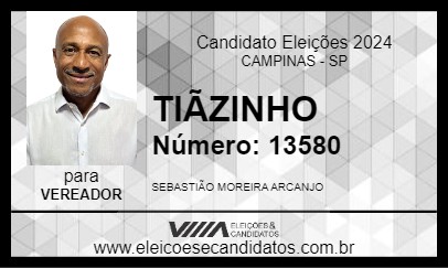 Candidato TIÃOZINHO 2024 - CAMPINAS - Eleições