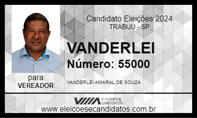 Candidato VANDERLEI 2024 - TRABIJU - Eleições