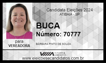 Candidato BUCA 2024 - ATIBAIA - Eleições