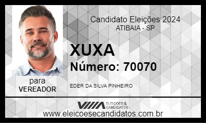 Candidato XUXA 2024 - ATIBAIA - Eleições