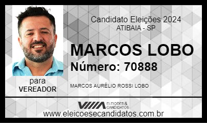 Candidato MARCOS LOBO 2024 - ATIBAIA - Eleições