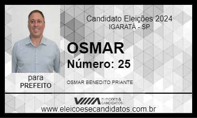 Candidato OSMAR 2024 - IGARATÁ - Eleições