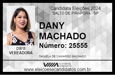 Candidato DANY MACHADO 2024 - SALTO DE PIRAPORA - Eleições