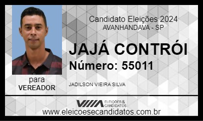 Candidato JAJÁ CONTRÓI 2024 - AVANHANDAVA - Eleições