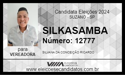 Candidato SILKASAMBA 2024 - SUZANO - Eleições