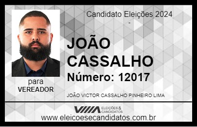 Candidato JOÃO CASSALHO 2024 - ATIBAIA - Eleições