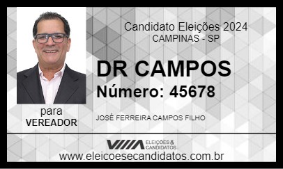 Candidato DR CAMPOS 2024 - CAMPINAS - Eleições