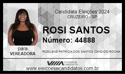 Candidato ROSI SANTOS 2024 - CRUZEIRO - Eleições