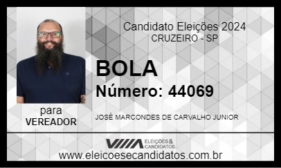 Candidato BOLA 2024 - CRUZEIRO - Eleições