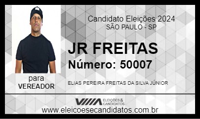 Candidato JR FREITAS 2024 - SÃO PAULO - Eleições