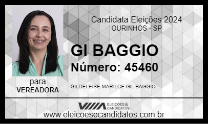 Candidato GI BAGGIO 2024 - OURINHOS - Eleições