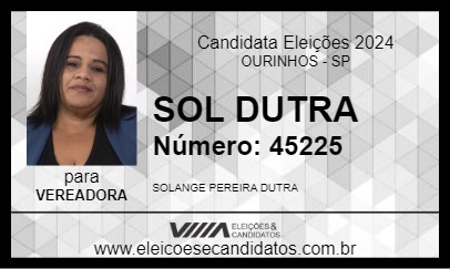 Candidato SOL DUTRA 2024 - OURINHOS - Eleições