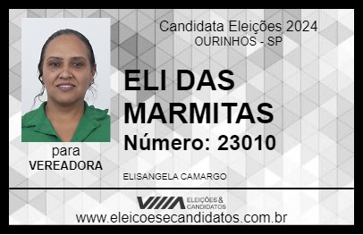 Candidato ELI DAS MARMITAS 2024 - OURINHOS - Eleições