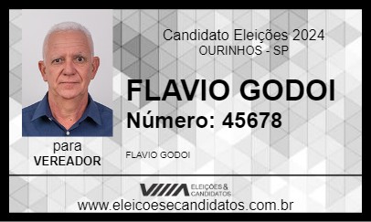 Candidato FLAVIO GODOI 2024 - OURINHOS - Eleições