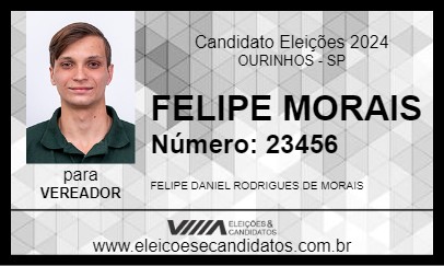 Candidato FELIPE MORAIS 2024 - OURINHOS - Eleições