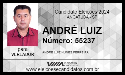 Candidato ANDRÉ LUIZ 2024 - ANGATUBA - Eleições