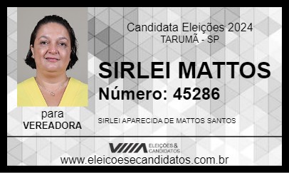 Candidato SIRLEI MATTOS 2024 - TARUMÃ - Eleições