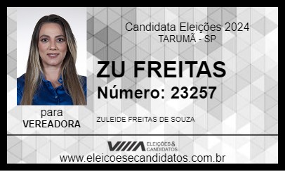 Candidato ZU FREITAS 2024 - TARUMÃ - Eleições