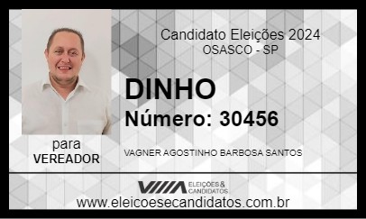 Candidato DINHO 2024 - OSASCO - Eleições