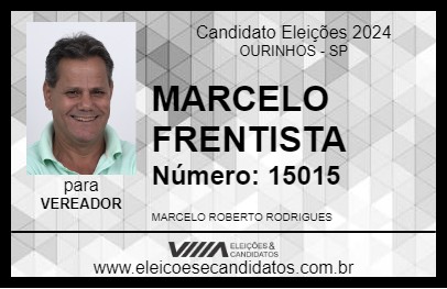 Candidato MARCELO FRENTISTA 2024 - OURINHOS - Eleições