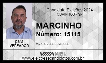 Candidato MARCINHO 2024 - OURINHOS - Eleições