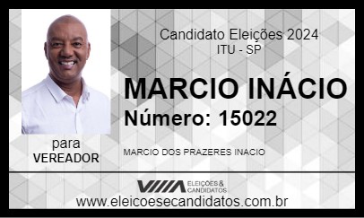 Candidato MARCIO INÁCIO 2024 - ITU - Eleições