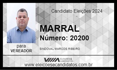 Candidato MARRAL 2024 - SANTANA DE PARNAÍBA - Eleições