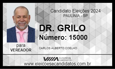 Candidato DR. GRILO 2024 - PAULÍNIA - Eleições