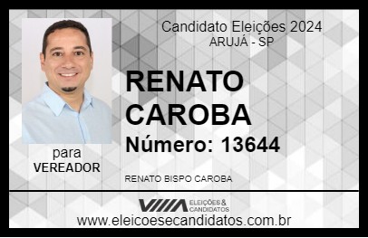 Candidato RENATO CAROBA 2024 - ARUJÁ - Eleições