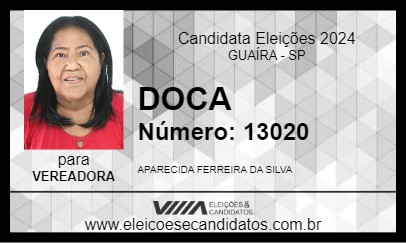 Candidato DOCA 2024 - GUAÍRA - Eleições