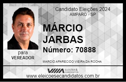 Candidato MÁRCIO JARBAS 2024 - AMPARO - Eleições