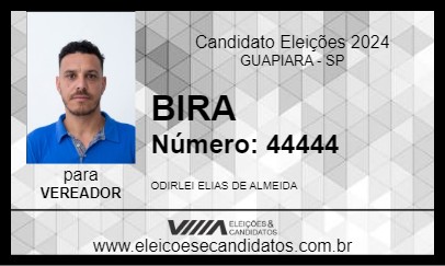 Candidato BIRA 2024 - GUAPIARA - Eleições