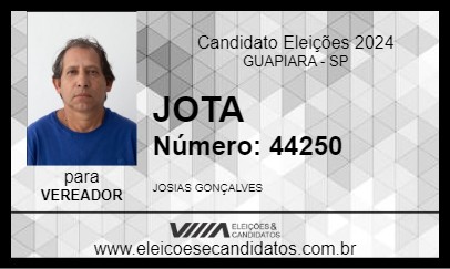 Candidato JOTA 2024 - GUAPIARA - Eleições