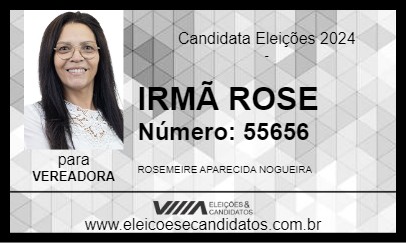 Candidato IRMÃ ROSE 2024 - SUMARÉ - Eleições