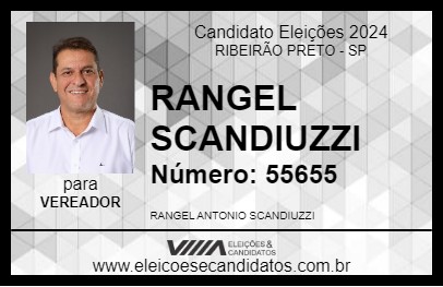 Candidato RANGEL SCANDIUZZI 2024 - RIBEIRÃO PRETO - Eleições