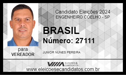 Candidato BRASIL 2024 - ENGENHEIRO COELHO - Eleições